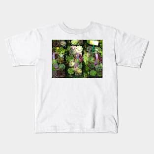 Succulent Baskets Kids T-Shirt